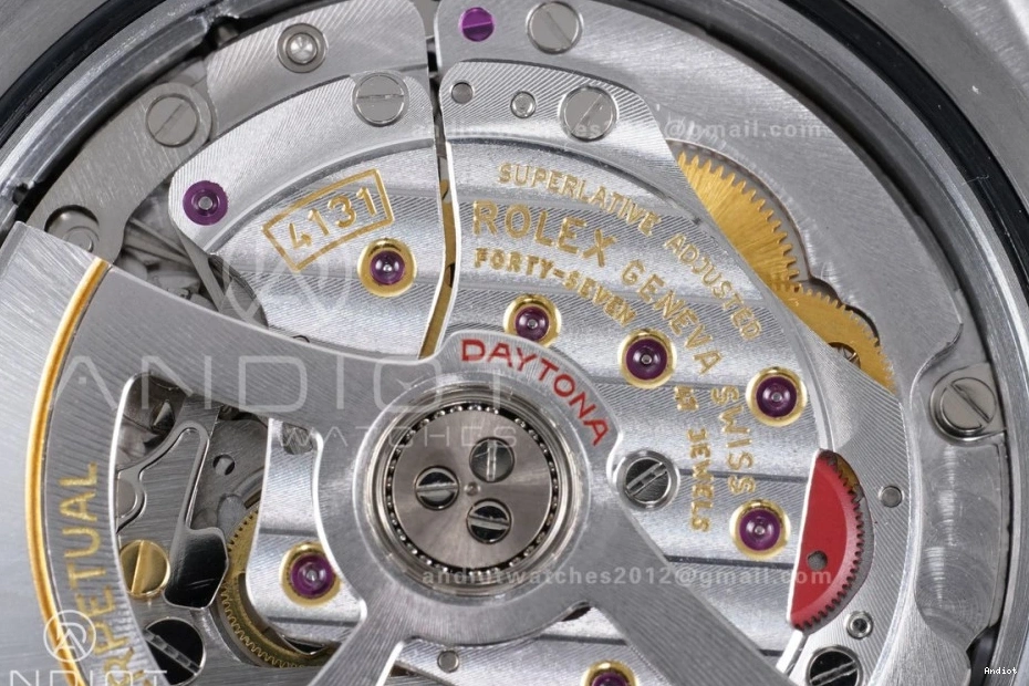 Oysterflex VS4131 (Weighted) Edition Silver Strap V2 VSF 126519 on 1:1 Daytona Black Best Dial Diamonds 0127